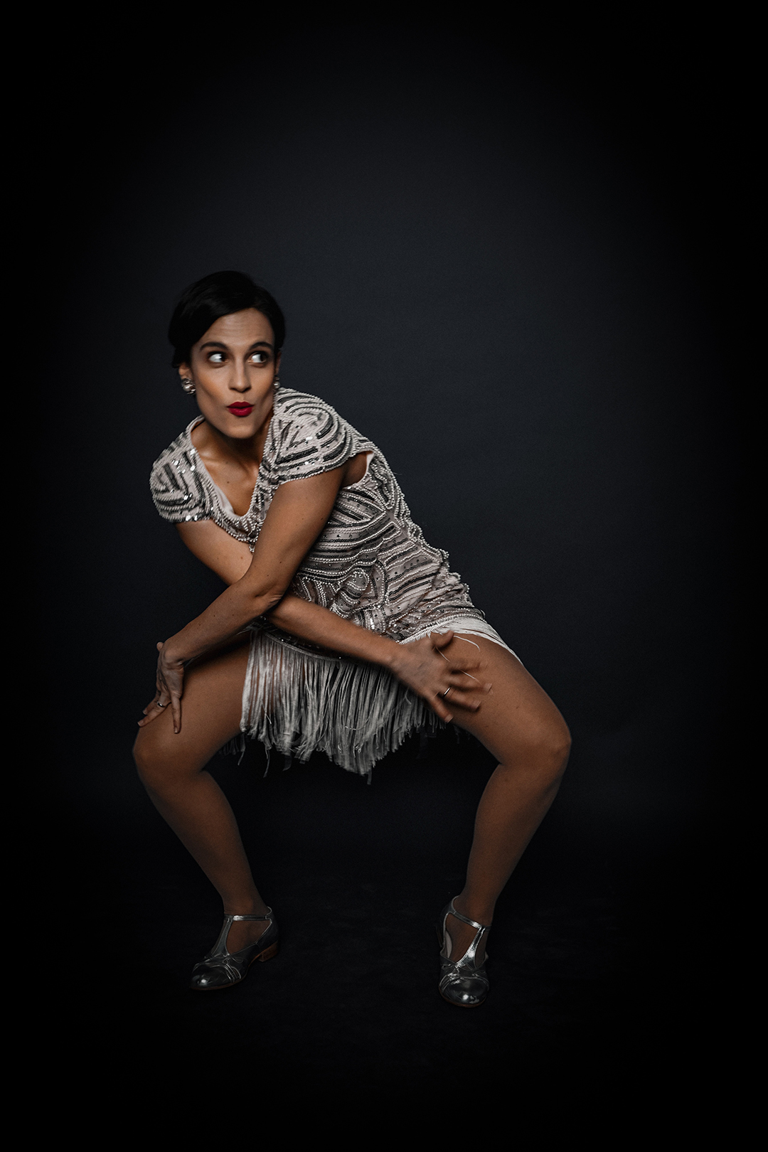 Lucia in Charleston Kleid